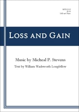 Loss and Gain SAB choral sheet music cover